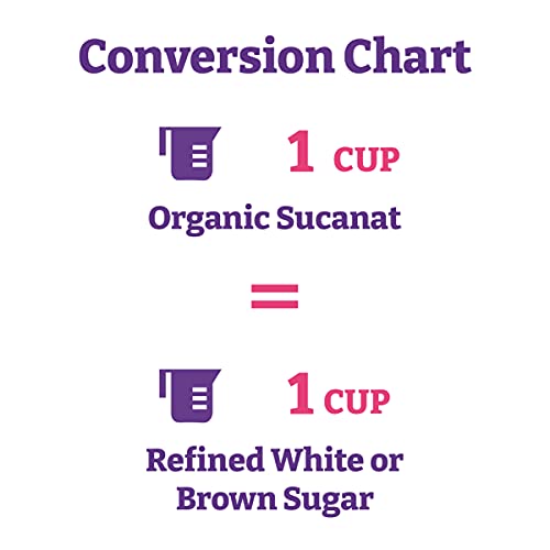 Sucanat Panela Whole Cane Sugar - 1 lb Pouch (Pack of 12)