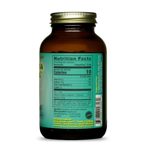 Spirulina Manna - 150 Capsules