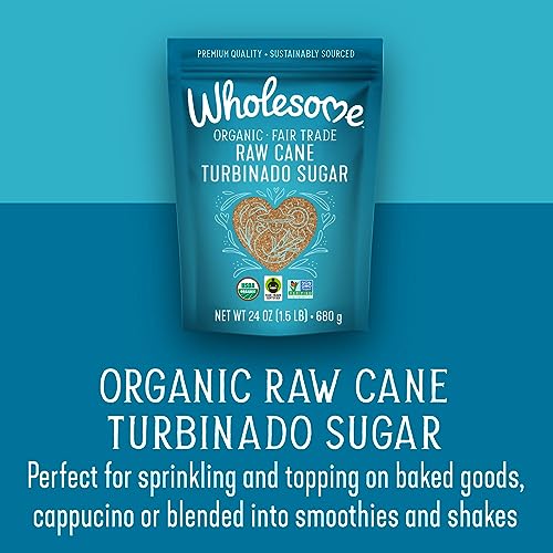 Raw Cane Turbinado Sugar - 1.5 lb Pouch