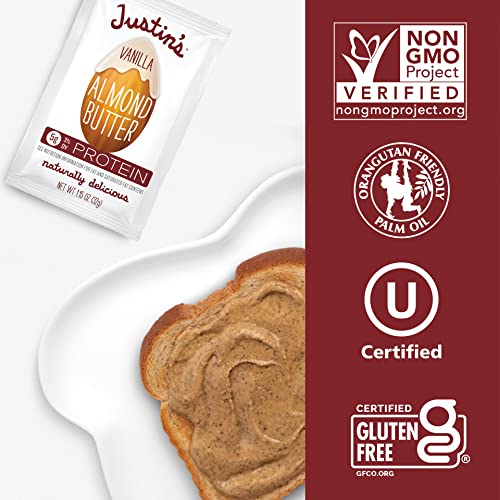 Vanilla Almond Butter Squeeze Packs - 1.15 oz (Pack of 10)