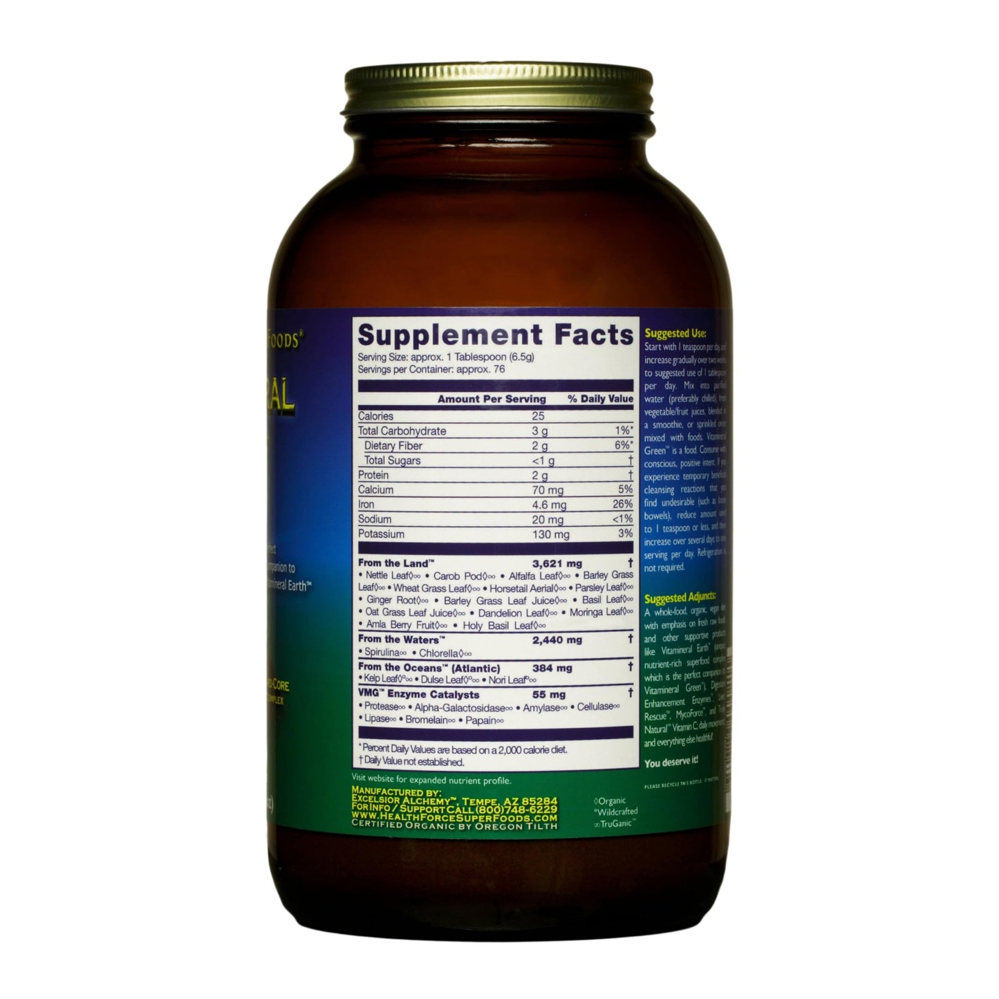 Vitamineral Green - 500 g Powder