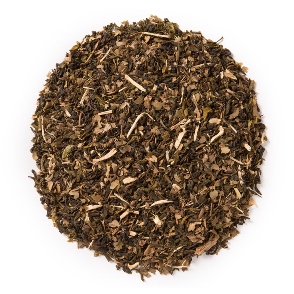 Green with Lemon Ginseng, Loose Leaf Tea - 16 oz Pouch
