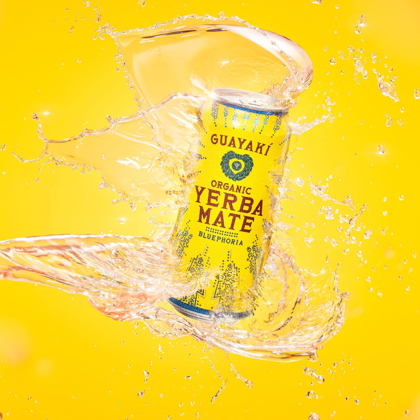 Yerba Mate, Bluephoria - 15.5 oz Cans (Pack of 12)