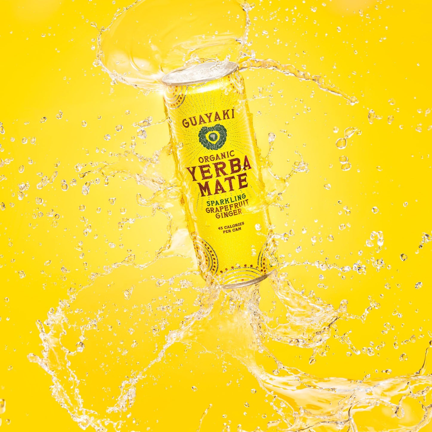 Sparkling Yerba Mate, Grapefruit Ginger - 12 oz Cans (Pack of 12)