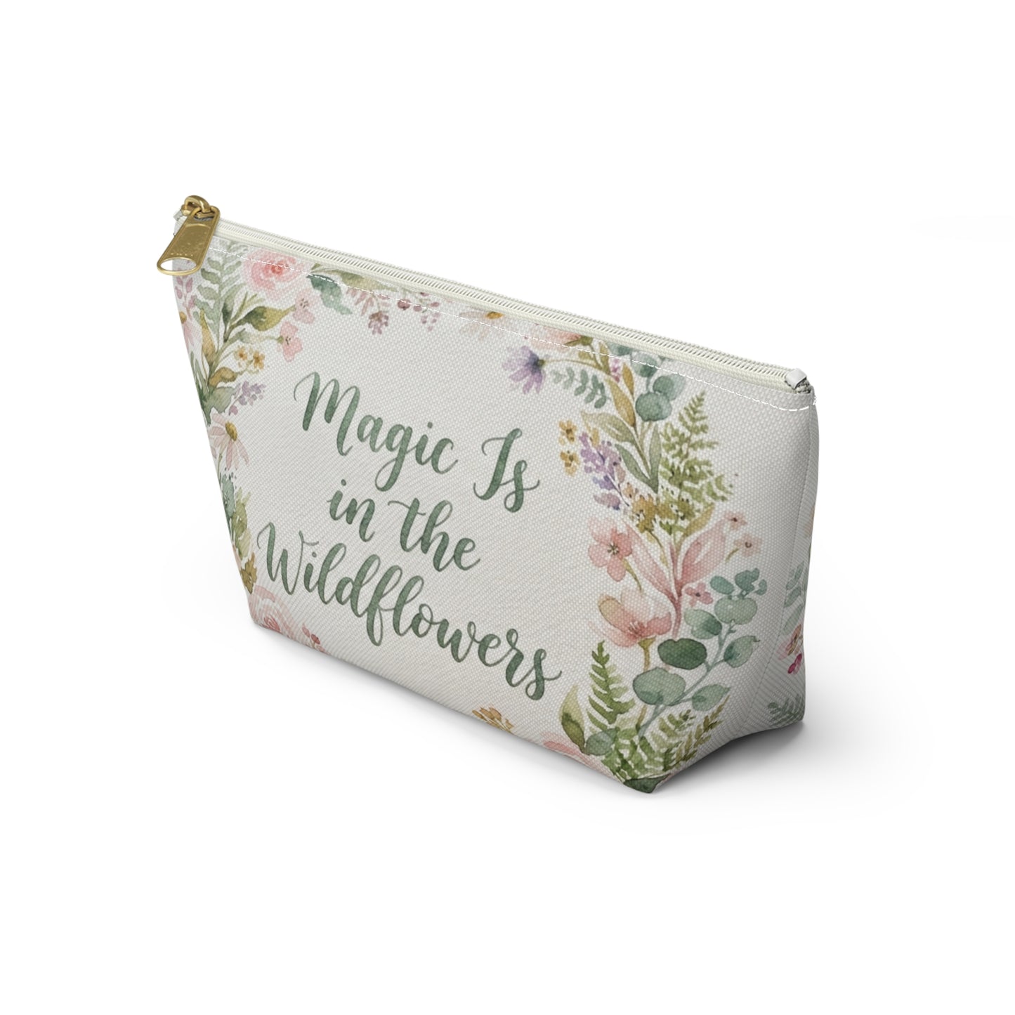 Magic Is in the Wildflowers Accessory Pouch