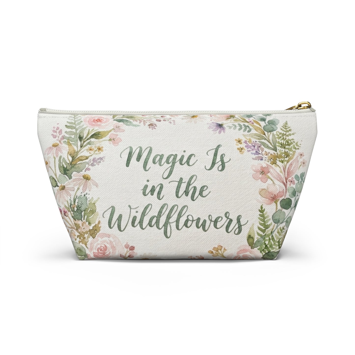 Magic Is in the Wildflowers Accessory Pouch