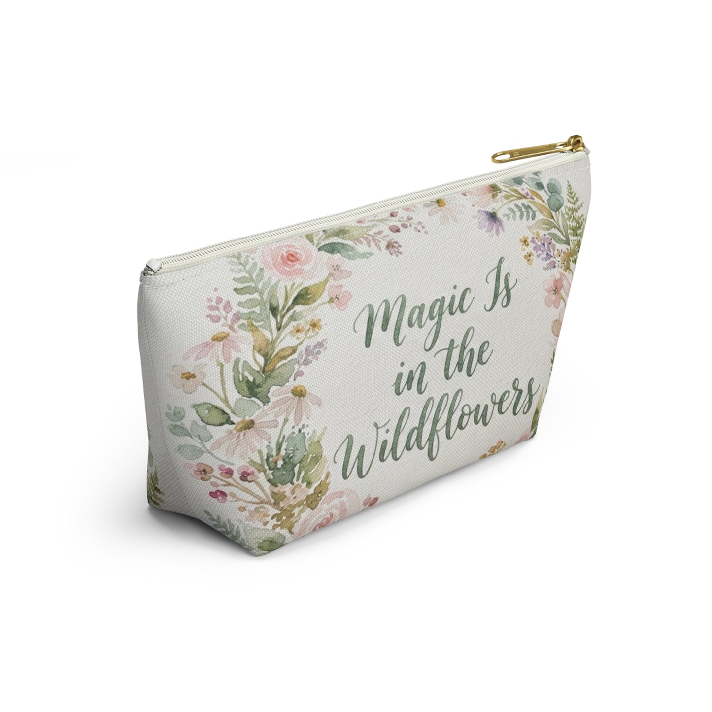 Magic Is in the Wildflowers Accessory Pouch