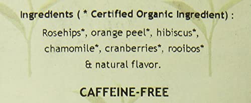Herbal Cranberry Orange, Loose Leaf Tea - 16 oz Pouch
