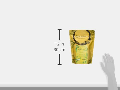 Davidson's Organics, Earl Grey Rose, Loose Leaf Tea, 16-Ounce Bag