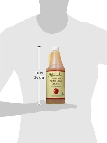 Unfiltered and Raw Apple Cider Vinegar With Mother - 35 oz
