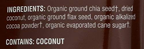 Chia and Flax Seed Blend with Coconut and Cocoa - 12 oz