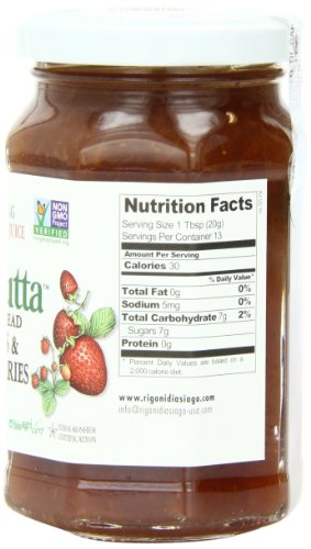 Fruit Spread, Strawberries and Wild Strawberries - 8.82 oz
