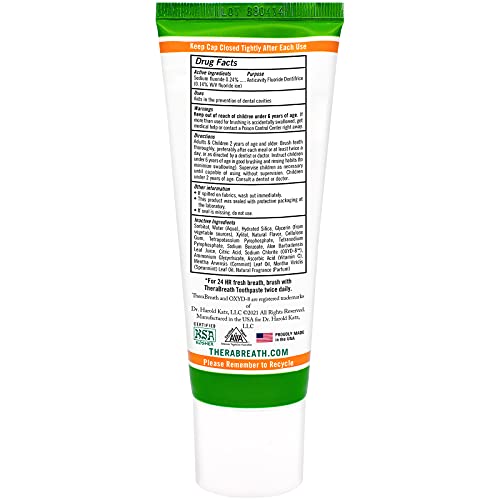 Fresh Breath Toothpaste, Mild Mint, 4 oz (Pack of 2)