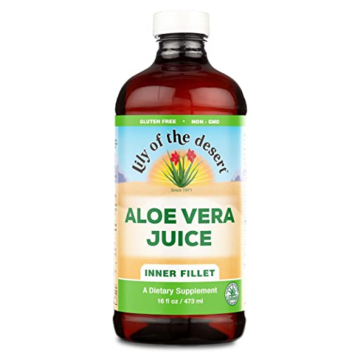 Aloe Vera Juice Drink: Inner Fillet - 16 oz