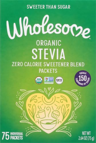 Stevia Zero Calorie Sweetener - 2.64 oz (75 Packets)
