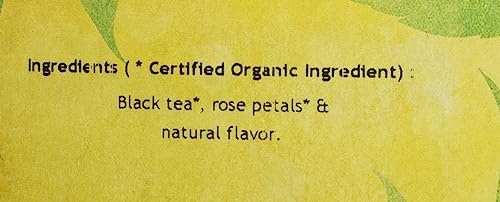 Davidson's Organics, Earl Grey Rose, Loose Leaf Tea, 16-Ounce Bag