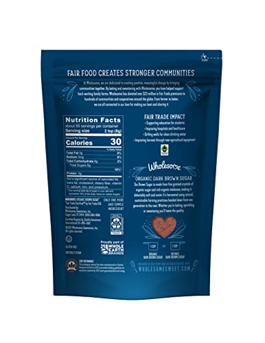 Dark Brown Sugar - 1.5 lbs Pouch (Pack of 6)