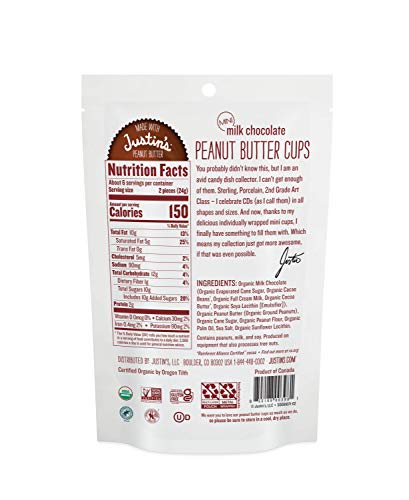 Mini Milk Chocolate Peanut Butter Cups 4.7 oz (Pack of 6)