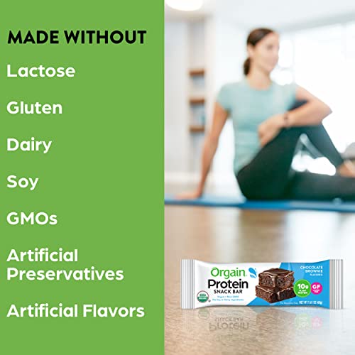 Protein Bars, Chocolate Brownie - 1.41 oz (Pack of 12)