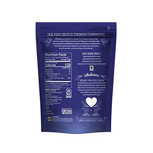 Powdered Confectioners Sugar - 16 oz Pouch (Pack of 6)
