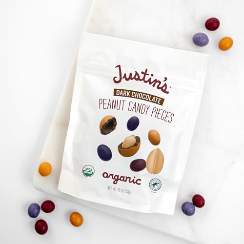 Dark Chocolate Peanut Candy Pieces - 4.5 oz (Pack of 6)