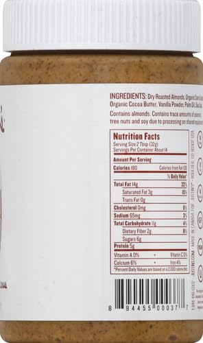 Vanilla Almond Butter - 16 oz