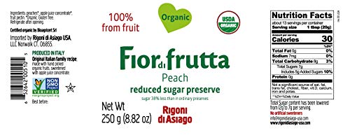 Fruit Spread, Peach - 8.82 (Pack of 6)