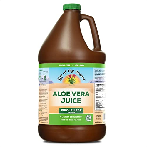 Aloe Vera Juice: Whole Leaf, 128 oz