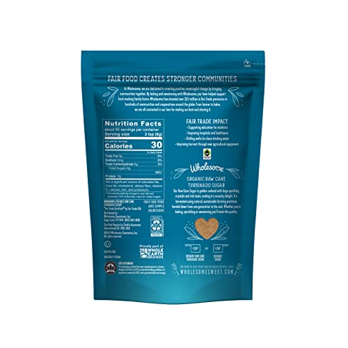 Raw Cane Turbinado Sugar - 1.5 lb Pouch