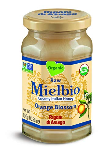 Italian Raw and Creamy Orange Blossom Honey - 10.58 oz