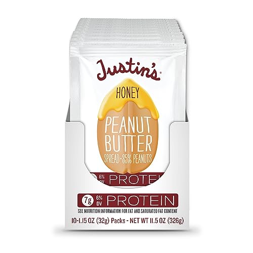 Honey Peanut Butter Squeeze Packs - 1.15 oz (Pack of 10)