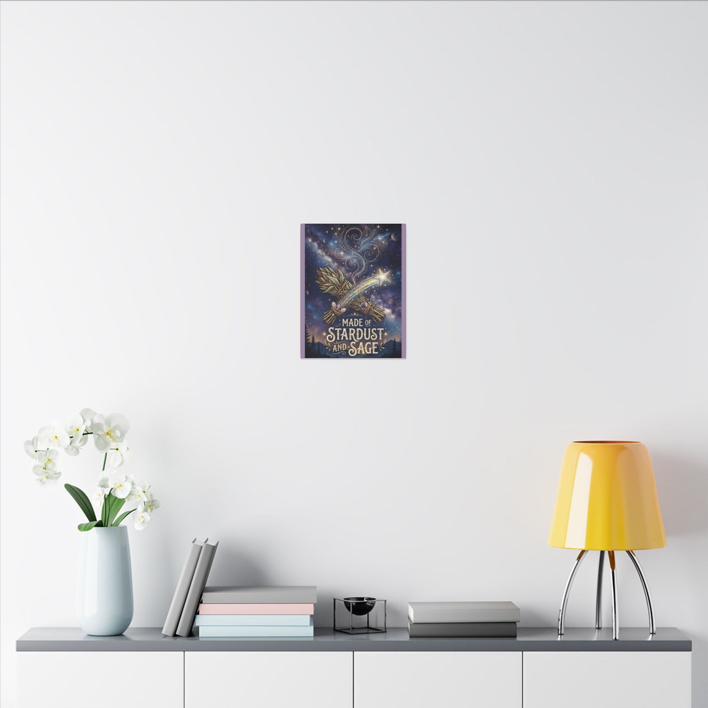 Stretched Canvas - Made of Stardust and Sage Wall Art