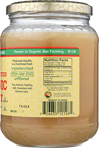Unpasteurized Raw Honey - 32 oz