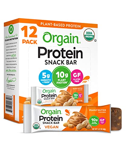 Protein Bars, Peanut Butter - 1.41 oz (Pack of 12)