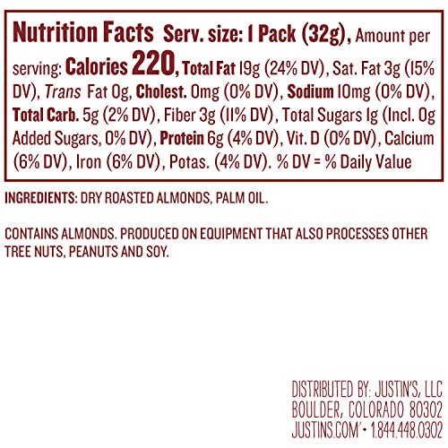 Almond Butter Squeeze Packs - 1.15 oz (Pack of 10)