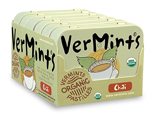 Breath Mints, Chai Flavor - 1.14 oz (Pack of 6)