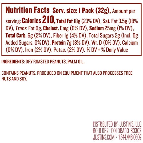 Peanut Butter Spread Squeeze Packs - 1.15 oz (Pack of 10)