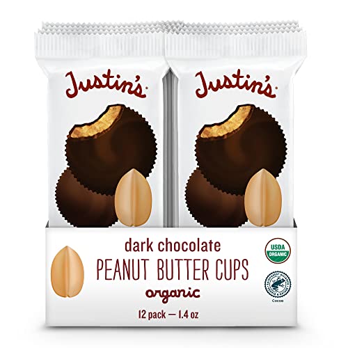 Dark Chocolate Peanut Butter Cups - 2 Count (Pack of 12)