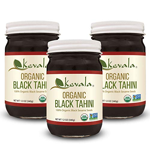 Black Sesame Tahini - 12 oz (Pack of 3)