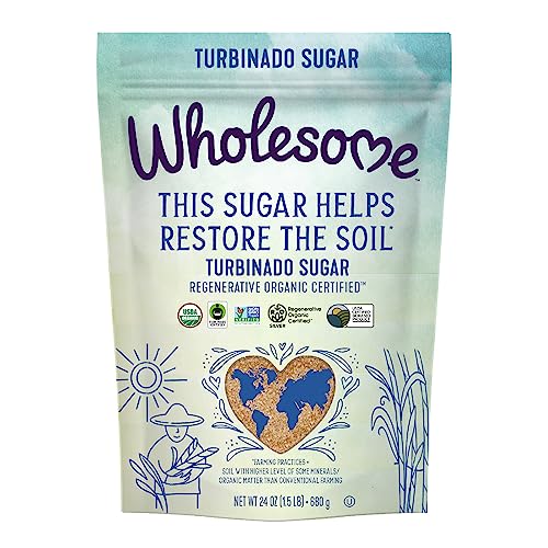 Regenerative Turbinado Sugar - 24 oz Pouch