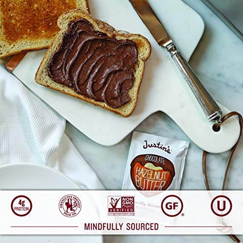 Chocolate Hazelnut and Almond Butter Squeeze Pack - 1.15 oz (Pack of 10)