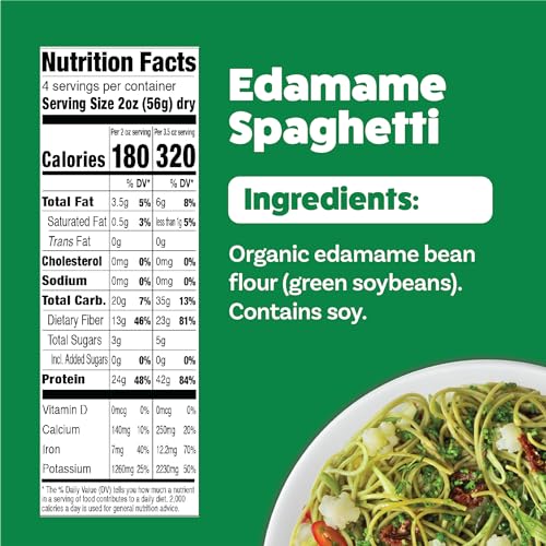 Edamame Spaghetti - 8 oz (Pack of 6)