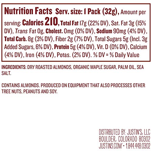 Maple Almond Butter - 1.15 oz (Pack of 10)