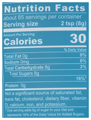 Raw Cane Turbinado Sugar - 1.5 lb Pouch