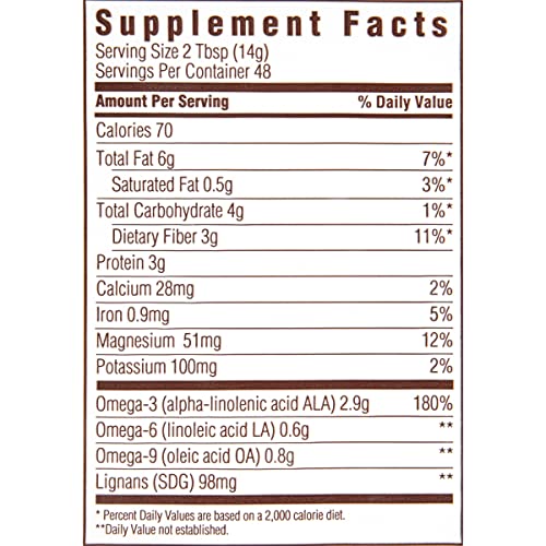 Ground Flaxseed - 12 oz