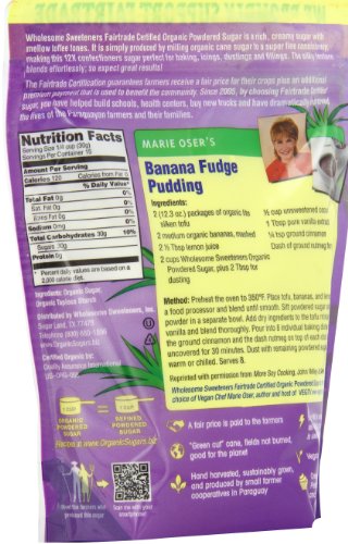 Powdered Confectioners Sugar - 16 oz Pouch (Pack of 6)