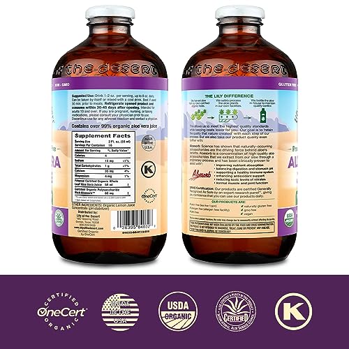 Aloe Vera Juice, Whole Leaf, Preservative Free - 32 oz