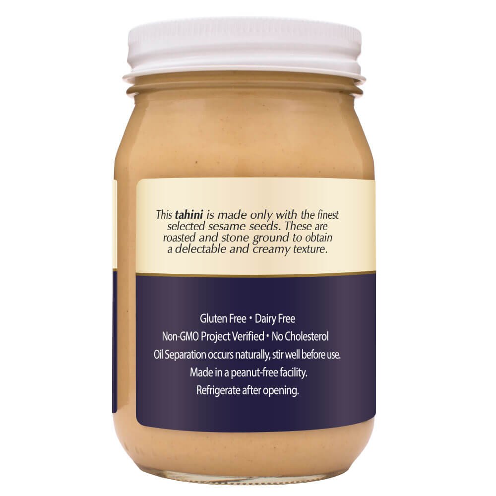 Sesame Tahini - 16 oz (Pack of 3)
