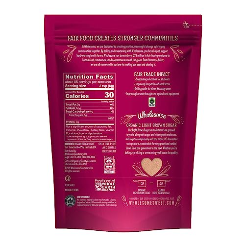 Light Brown Sugar - 24 oz Pouch (Pack of 6)