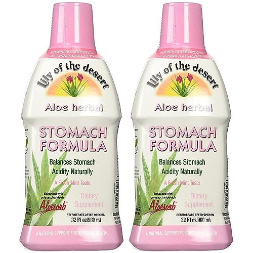 Aloe Vera Juice Stomach Formula - 32 Oz (Pack of 2)